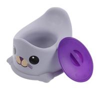 LIOOBO Portable Potty Training Seat for Boys and Girls Travel Boy Girl Potty Thickened Design Slip Seat Ring Easy Cleaning Lid Adjustable Foot Pads