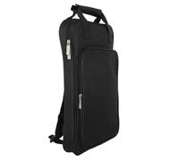 LIOOBO Professional Oxford Cloth Drumstick Bag with Large Capacity Padded Drum Mallet Storage Backpack for Musicians Front Accessory Pocket Multifunctional Carry for Practice and Gigs