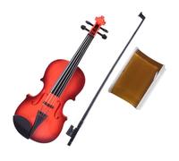 LIOOBO Realistic Toy Violin for Children with Playable Function and Plastic Material, for Desktop Decoration or Dormitory Use, Providing an Authentic Musical Experience