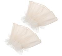 LIOOBO Removable Mesh Wrist Cuffs for Nail Photography, Creative Faux Sleeve Accessories Enhancing Nail Art Presentation, for Women and DIY Use