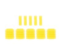 LIOOBO Replaceable Built-in Pre-filter Sponge Yellow 5pcs Coarse Pore Aquarium Filter Sponges and for Fish Tank Filtration Aquarium Pump Accessories