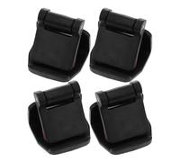 LIOOBO Reptile Feeding Box Latch 4Pcs Buckle Clips for Turtle Tank, Amphibious Ecosystem Terrarium Accessories for Snake Cage and Aquarium Safety