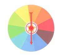 LIOOBO S Wall-mounted Lottery Wheel Carnival Fortune Game for Indoor Party Educational Prize for Boys