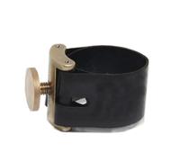 LIOOBO Saxophone Flute Head Clip Mouthpiece Jazz Detachable Sax Accessories Accessory Padded Fastener Silver Saxophone Bracket Alto Saxophone Clamp Alto Sax Saxophone Pad Saver Pu Black