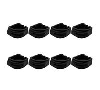 LIOOBO Small Reptile Water Basins 8 Pack Resin Feeding Dishes for Juvenile Reptiles and Frogs Terrarium Tank Accessories 1.02X1.02X0.35In