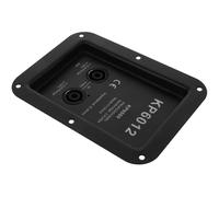 LIOOBO Speaker Terminal Connector Plate for Stage Box 612 Iron Alloy Speaker Wire Cup Adapter Compatible with Car and Audio Enclosures