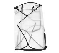 LIOOBO Stroller Rain Cover Windproof Eva Material with Ventilation Nets and Transparent Window Secure Fit for Strollers Weatherproof Protection for Travel and Outdoor Use