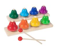 LIOOBO Tone Hand Bells Musical Teaching Instrument for Cartoon Percussion for Early Education Sensory Development Boys