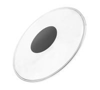 LIOOBO Transparent Drum Head with Reinforcement Dot Overtone Ring Enhanced Sound Visual Appeal Suitable for All Musical Styles Drum Kit Accessory