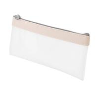 LIOOBO Transparent Money Bag Pouch with Zipper Versatile Makeup Organizer for Cash Coins and Cosmetics Portable Storage for Travel and Daily Use Stylish