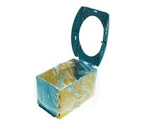 LIOOBO Travel Potty Trainer Compact Folding Baby Toilet Seat Eco-Friendly Pp Material Easy to Disassemble and Assemble Suitable for Travel and Toilet Training Toddlers