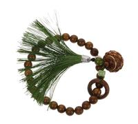LIOOBO Unisex Wooden Beaded Bracelet with Lotus Sachet Aromatherapy Pendant Handmade Prayer Beads for Men and Women Comfortable Wrist Jewelry Gift for Birthdays and Festivals