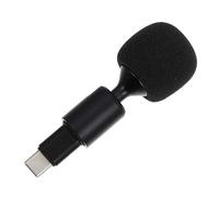 LIOOBO Usb-c Microphone Lightweight Omnidirectional Recording Microphone with Sponge Cover and Ic Chip for Games and Voice Call