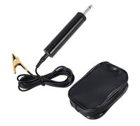 LIOOBO Violin Erhu Melodica Clip-on Piezo Pickup with Metal Clip and 6.5mm Stereo Jack Adapter, 2m Cable Acoustic Instrument Microphone for Live Performance and Recording
