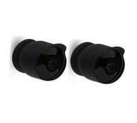 LIOOBO Weatherproof Silicone Camera Cover for Outdoor Security Cameras - Durable Rain and Snow Protection Shell with Complete Coverage - Black Nest Compatible Design