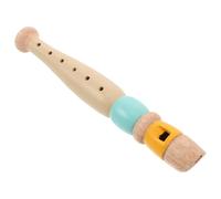 LIOOBO Wooden Flute for Durable Educational Musical Instrument for Portable Recorder for Family Fun Early Childhood Development Sound