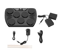 LIOONS Unique Shaman Drum Electronic Drum Set Portable Ethereal Drum 7 Velocity Sensitive Pad Desktop Drum Built-in Rechargeable Hand Drum Can Record distinctive sound