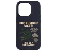 Liopleurodon Facts | Educational Prehistoric Marine Reptile Case for iPhone 15 Pro