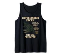 Liopleurodon Facts | Educational Prehistoric Marine Reptile Tank Top