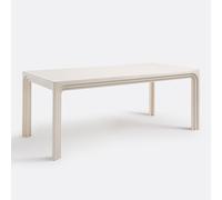 Liora 6-8 Seater Dining Table with Lacquer Finish beige