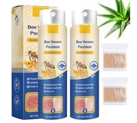 Liora Life PsoriaFix Spray, Liora Life Psoriasis Treatment, Bee Venom Psoriasis Treatment Spray, Effectively Relieves, Suitable for All Skin Conditions (2 PCS/40 ML)