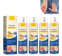 Liora Life PsoriaFix Spray, Liora Life Psoriasiss Treatment, Psoriasiss Spray, Fast-Absorbing Relief, Suitable for All Skin Conditions (4pcs)