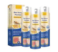LioraLife PsoriaFix Spray, PsoriaHeal BeeVenom Psoriasis Care Spray, Suitable for All Skin Conditions (3PCS)