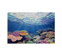 Liorosa 1000 Pcs Jigsaw Puzzle For Adults - Vibrant Coral Reef Ecosystem, Colorful Underwater World With Colors Corals,Wonderful Imagination,Fun Activities For The Holidays With The Family