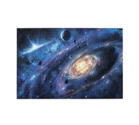 Liorosa 1000 piece puzzle for adults beautiful galaxy universe artwork,wooden puzzle for relaxation,charm gift for space enthusiasts,exploratory hobbies and challenges,unique artwork for adult