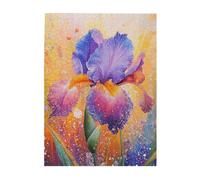 Liorosa 500 Pcs Adults Jigsaw Puzzle - Soft Color Aesthetics Flower Painting. Enjoy Puzzle Solving Process. Great For Relaxation And Display.Funny Gift For Flower Lovers And Friends.