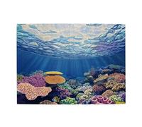 Liorosa 500 Pcs Jigsaw Puzzle For Adults - Vibrant Coral Reef Ecosystem, Colorful Underwater World With Colors Corals,Wonderful Imagination,Fun Activities For The Holidays With The Family