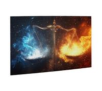 Liorosa 500 Piece Puzzle For Adults Equilibrium Of Star Sky - Fun Libra Zodiac Series Puzzle,Wonderful Imagination,Relax And Enjoy The Fun Of Solving Puzzles,Unique And Beautiful Design