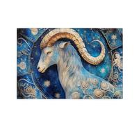 Liorosa Beautiful Capricorn Jigsaw Puzzles For Adults 1000 Pieces,Dream Art Capricorn Puzzle Of The Twelve Zodiac Signs,A Fun Gift For Astrology Lovers,Challenging Brain Exercise