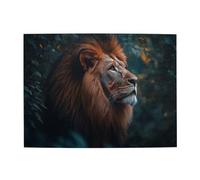 Liorosa Contemplative Lions Jigsaw Puzzles For Adults 500 Pieces, Modern Art Wildlife Portraits,Pieces Fit Together Perfectly,Great For Relaxation And Display For Animal Enthusiast