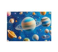 Liorosa Jigsaw Puzzles For Adults 1000 Pieces Colorful Planet, Fun Cartoon Style Universe,Every Piece Is Unique,Exploratory Hobbies And Challenges,Relax And Enjoy The Fun Of Solving Puzzles
