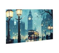 Liorosa Jigsaw Puzzles For Adults 500 Pieces Classic City Nocturne,Enchanting London Night Wooden Puzzle,Pleasure Both Body And Mind,Relax And Enjoy The Fun Of Solving Puzzles