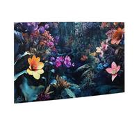 Liorosa Moonlit Oasis 500 Pieces Of Adult Wooden Puzzle,Tropical Flora With Iridescent Beetles On Mossy Logs, Challenging Rainforest Scene,Deep Relaxation For Yourself,Gift For Friend