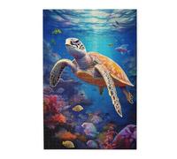 Liorosa Ocean Party Jigsaw Puzzles For Adults 1000 Pieces, Fun Marine Life Underwater Series Puzzle Challenge,Every Piece Is Unique,Suitable For Party Game Nights And Family Recreation