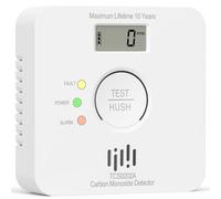 LIORQUE Carbon Monoxide Detector 10 Year Battery Carbon Monoxide Alarms for Home, CO Alarm with LCD display, 3-color Indicator, Test/Silence Button, EN 50291 Standard