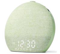 LIORQUE Sunrise Alarm Clock with 30 Soothing Sounds Digital Alarm Clock with 10Wake-Up Tones & Bedside Night Light Mains Powered with White Noise for Bedroom & Living Room, Kids & Adults