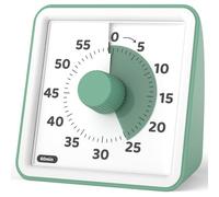 LIORQUE Visual Timer for Kids, 60 Minute Visual Countdown Timer for Classroom Teaching Cooking, Kids Time Management Tools with Silent Operation