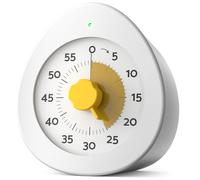LIORQUE Visual Timer for Kids, 60 Minute Visual Countdown Timer for Classroom Teaching Cooking, Kids Time Management Tools with Silent Operation & Egg Design