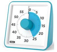 LIORQUE Visual Timer for Kids, 60 Minute Visual Countdown Timer for Classroom Teaching Cooking, Kids Time Management Tools with Silent Operation