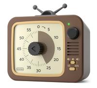 LIORQUE Visual Timer for Kids 60 Minute Visual Countdown with Pause Function, Silent Operation Cute Cartoon Design Time Management Tools for Classroom Teaching Cooking