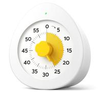 LIORQUE Visual Timer for Kids,60 Minute Visual Countdown with Pause Function, Silent Operation & Egg Design Time Management Tools Kitchen Timer for Cooking