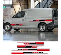 LIOUFTT 4PCS Car Stickers Graphics Vinyl Decals,Fit For VW Caddy MK1 MK2 MK3 MK4 2 3 4 Maxi Kombi Camper Van Tuning Accessories