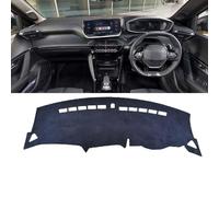 LIOUFTT Car Dashmat Dashboard Cover Pad Dash Mat Carpet,Fit For Peugeot 208 E208 GT P21 2008 e-2008 P24 mk2 2019 2020 2021 2022