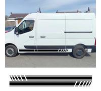 LIOUFTT Car Door Side Stickers Camper Van Vinyl Decals,Fit For Renault Master Nissan NV400 Interstar Opel Vauxhall Movano