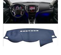 LIOUFTT Leather Car Dashmat Dashboard Cover Pad Dash Mat Carpet,Fit For Mitsubishi Pajero Sport Montero Shogun 2015-2022 Accessories