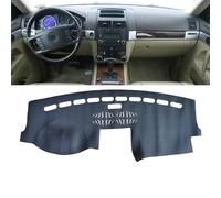 LIOUFTT Leather Car Dashmat Dashboard Cover Pad Dash Mat Carpet,Fit For VW Touareg 7L R50 2002-2010 Accessories